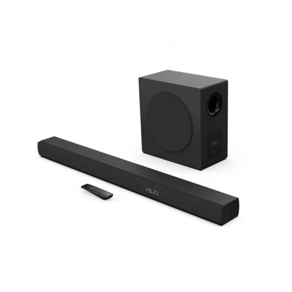 Hisense HS5100 -5.1 Channel 540W Sound Bar 6.5 inch Wireless Subwoofer, 540W Max Audio Power, 5.3  Bluetooth, DTS Virtual:X
