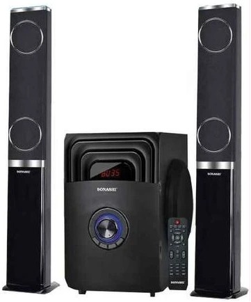 Sonashi Woofer/Sound Bar Home Theatre System 2/1 2113 Black
