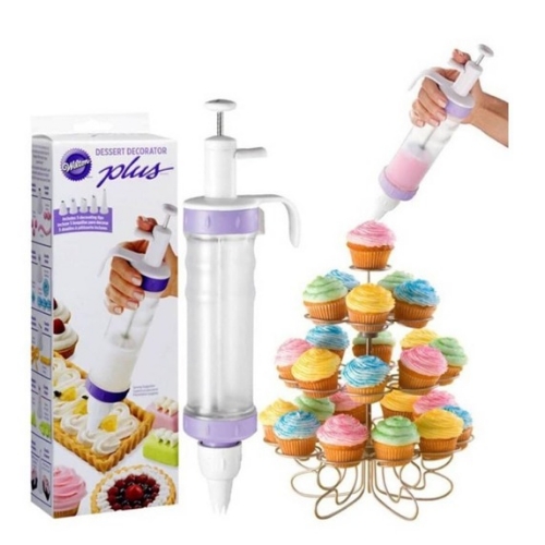 Dessert Decorator Plus Cake Decorating/Icing Tool Set