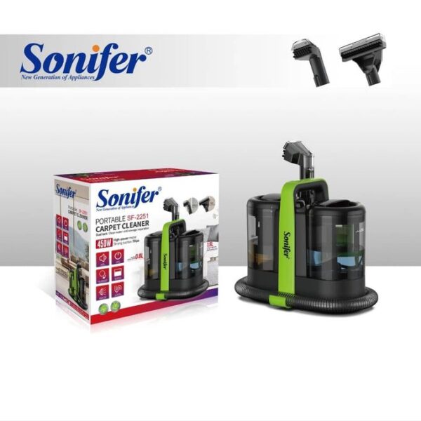 Sonifer SF-2251 450W Wet and Dry Carpet Cleaner Washer Machine