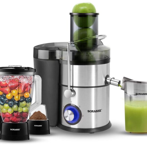 Sonashi 4 in 1 Juice Blender,Juice Extractor,Citrus Juicer