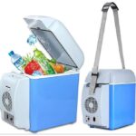 Portable Car Freezer with 7.5 Liters 12V Low Noise Mini Cooler, Car Fridge With Cooling and Heating Function Thermoelectric Cooler - Image 2